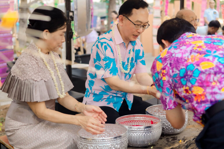 บรรยากาศงานบุญเดือน 5 แห่พุทธบูชาสมมาอาวุโส ปี 2568