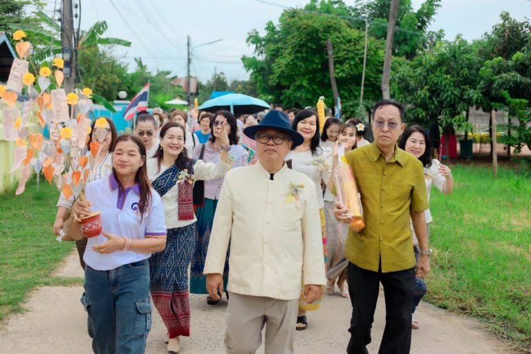 มหาวิทยาลัยขอนแก่นจัดขบวนธรรมถวายเทียนพรรษา ประจำปี ๒๕๖๘
